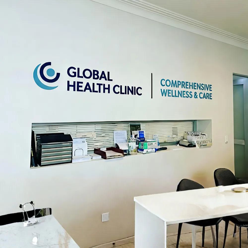 Logo 3mm Acrylic Sign for Reception 